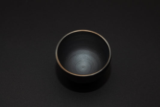 100ml Black Clay Tea Cup